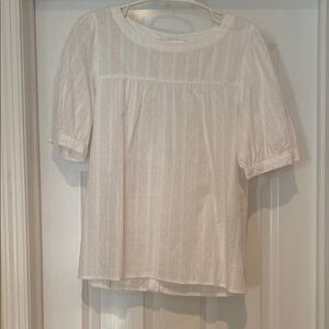 Elegant White Women's Top